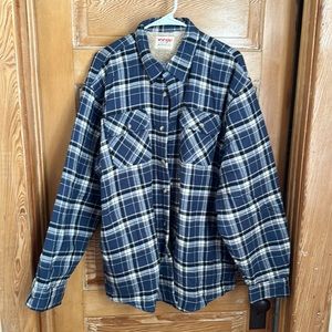 Wrangler Fleece lined flannel